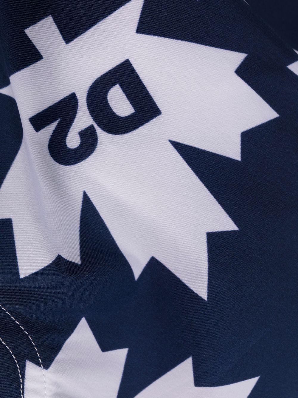 D7B644080 408 NAVY WHITE DSQUARED2