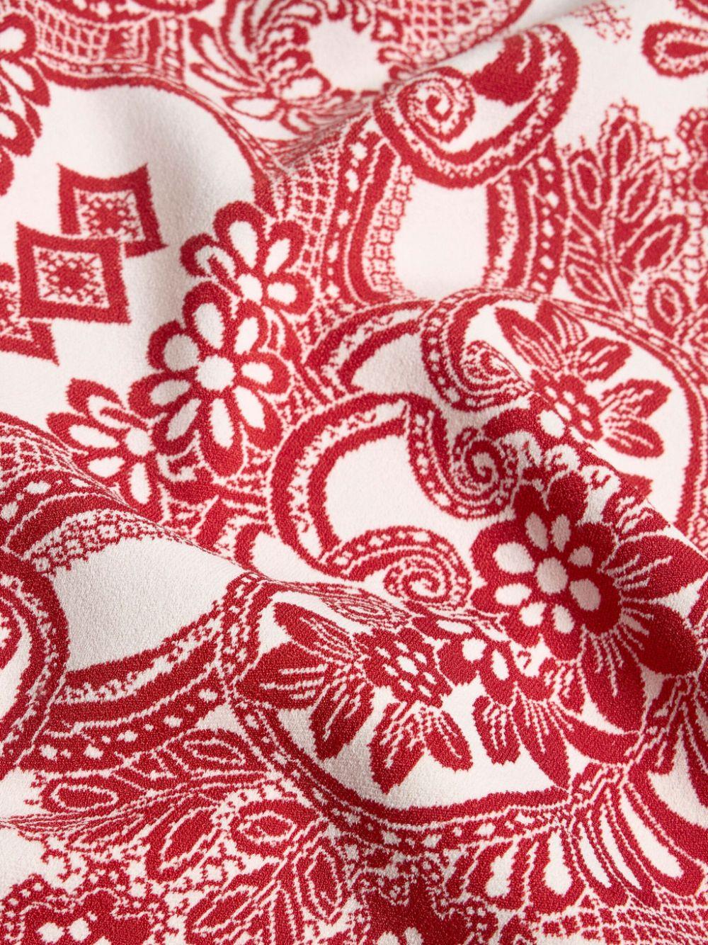 Abito smanicato con motivo pizzo<BR/> WRKA0085AV549 R0026 ETRO