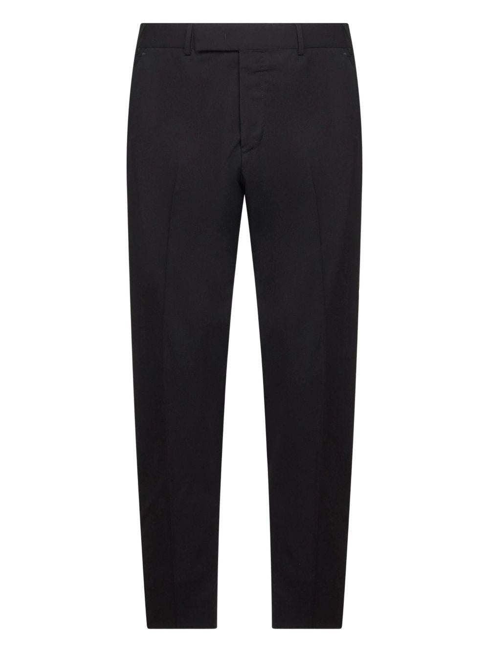 Pantaloni Bi-Stretch In Lana CORFZ1Z00FWDMA37 0990 NERO PT TORINO
