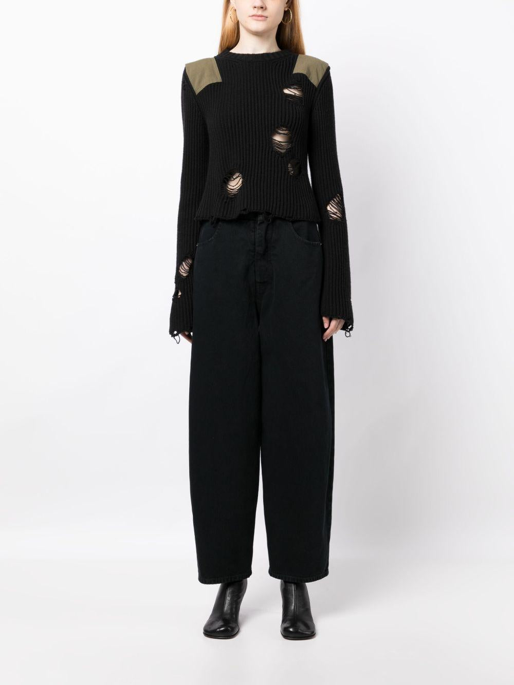 S62LB0150S30589 900 BLACK MM6 MAISON MARGIELA