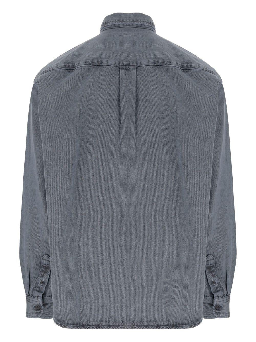 Tigan Shirt Jacket I035821 36AGD BLACK FOG CARHARTT WIP