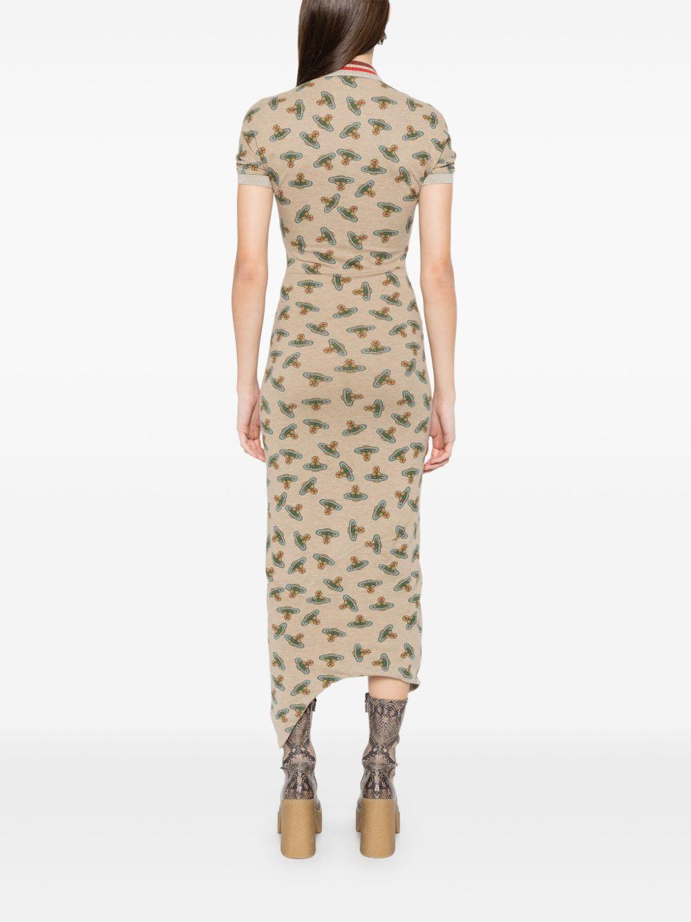 1102000ZJ008U C302 SAND EVERDYE ORB VIVIENNE WESTWOOD