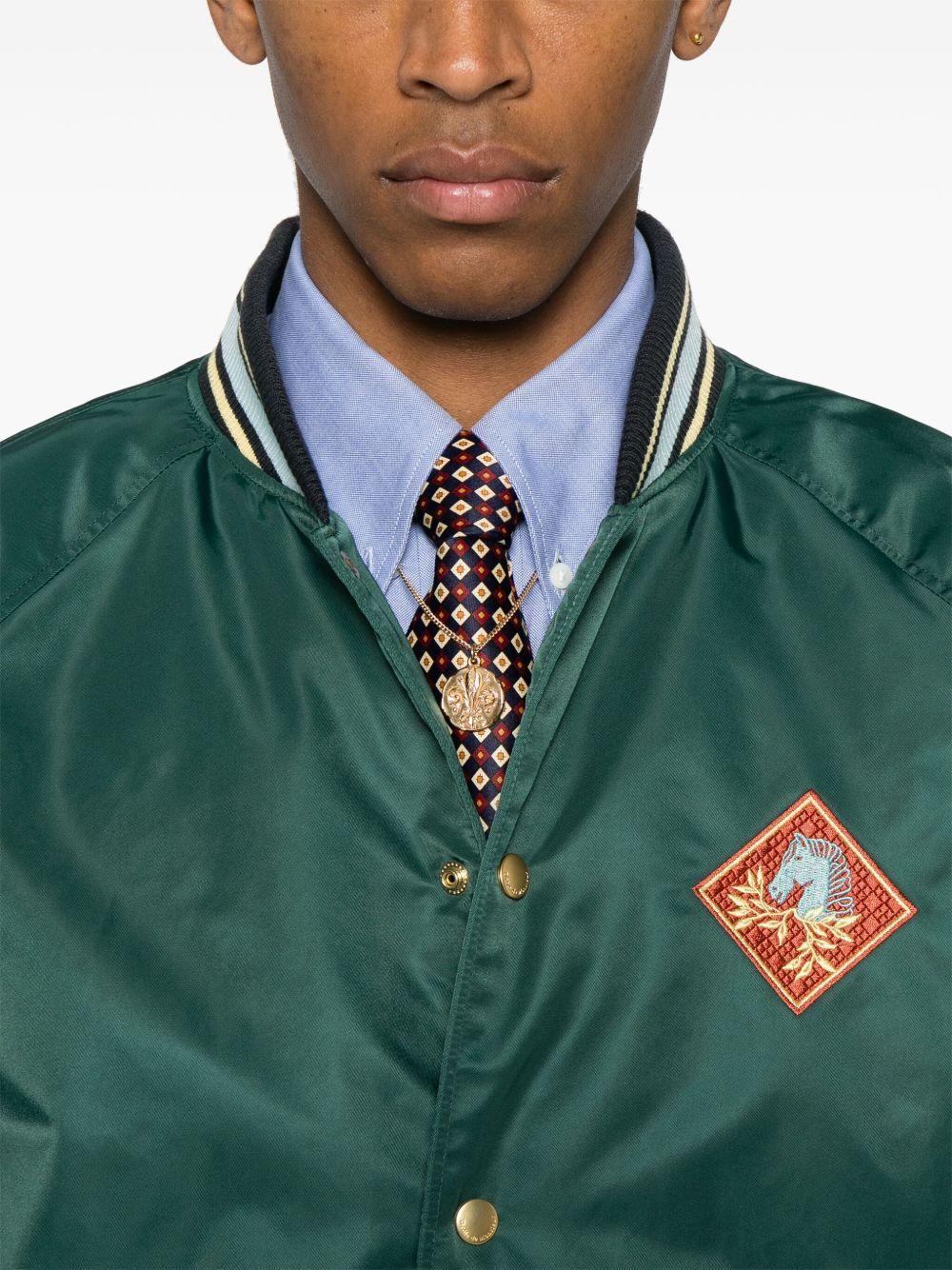 Le Bomber Polo GJT219PA014 DARK GREEN DROLE DE MONSIEUR