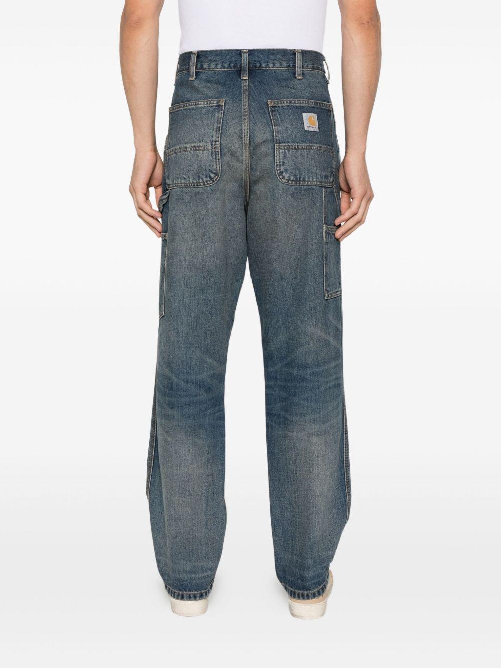 Single Knee Pant I032024 014Q BLUE WORN USED WASH CARHARTT WIP