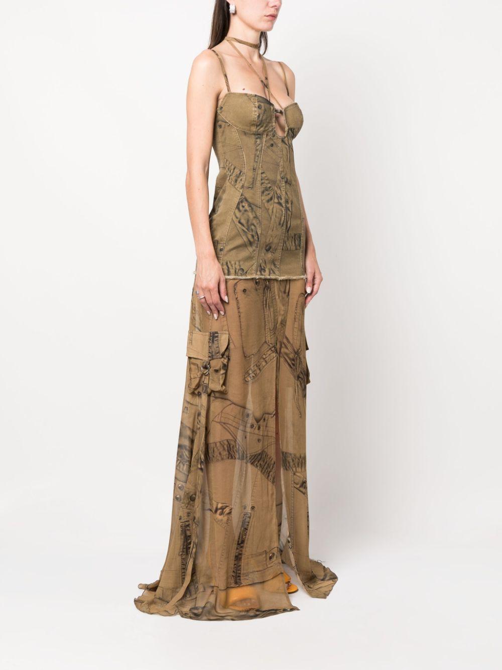 P422A413A T5769 TAUPE GREY BLUMARINE