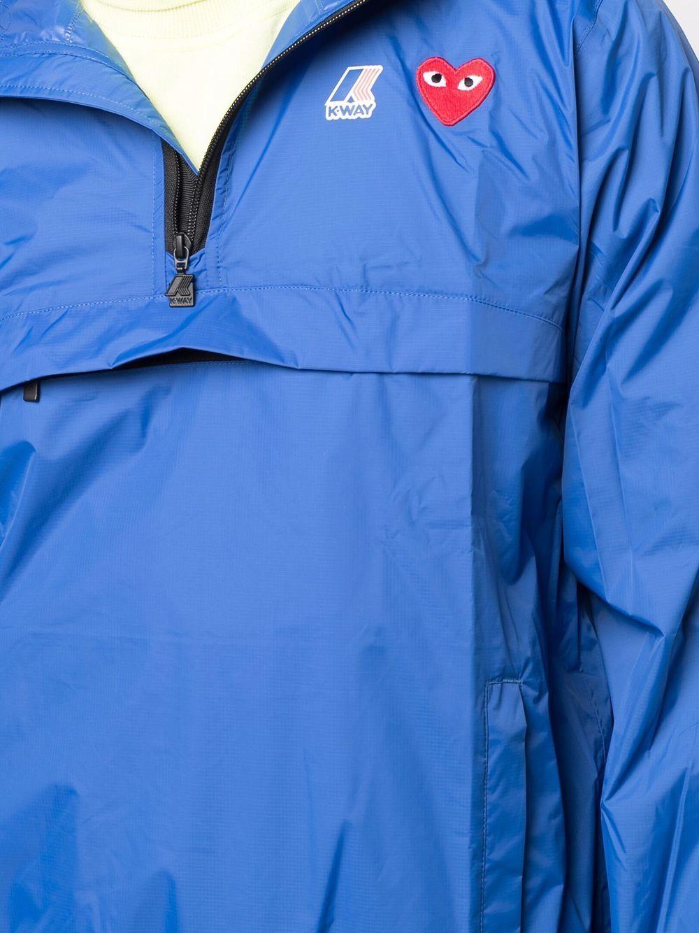 P1J502 2 BLUE COMME DES GARCONS PLAY