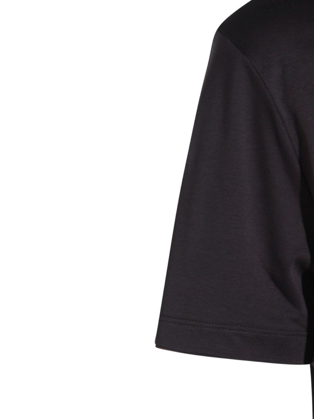 T-shirt in modal X75TSHK19TES0K035 22 NERO ELEVENTY