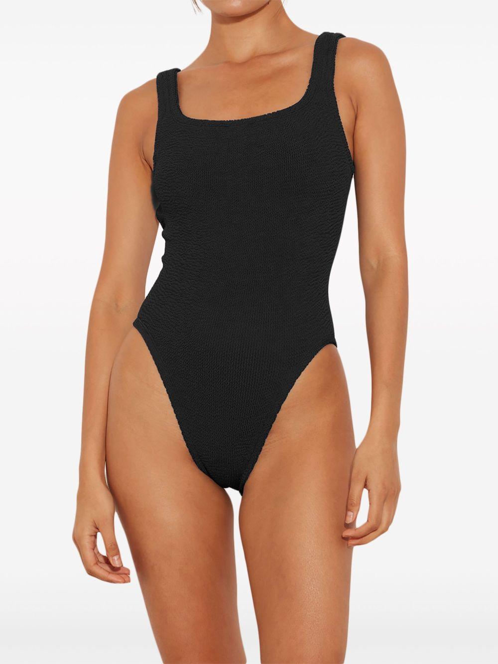 Square Neck Swim SQUARECR BLACK HUNZA G