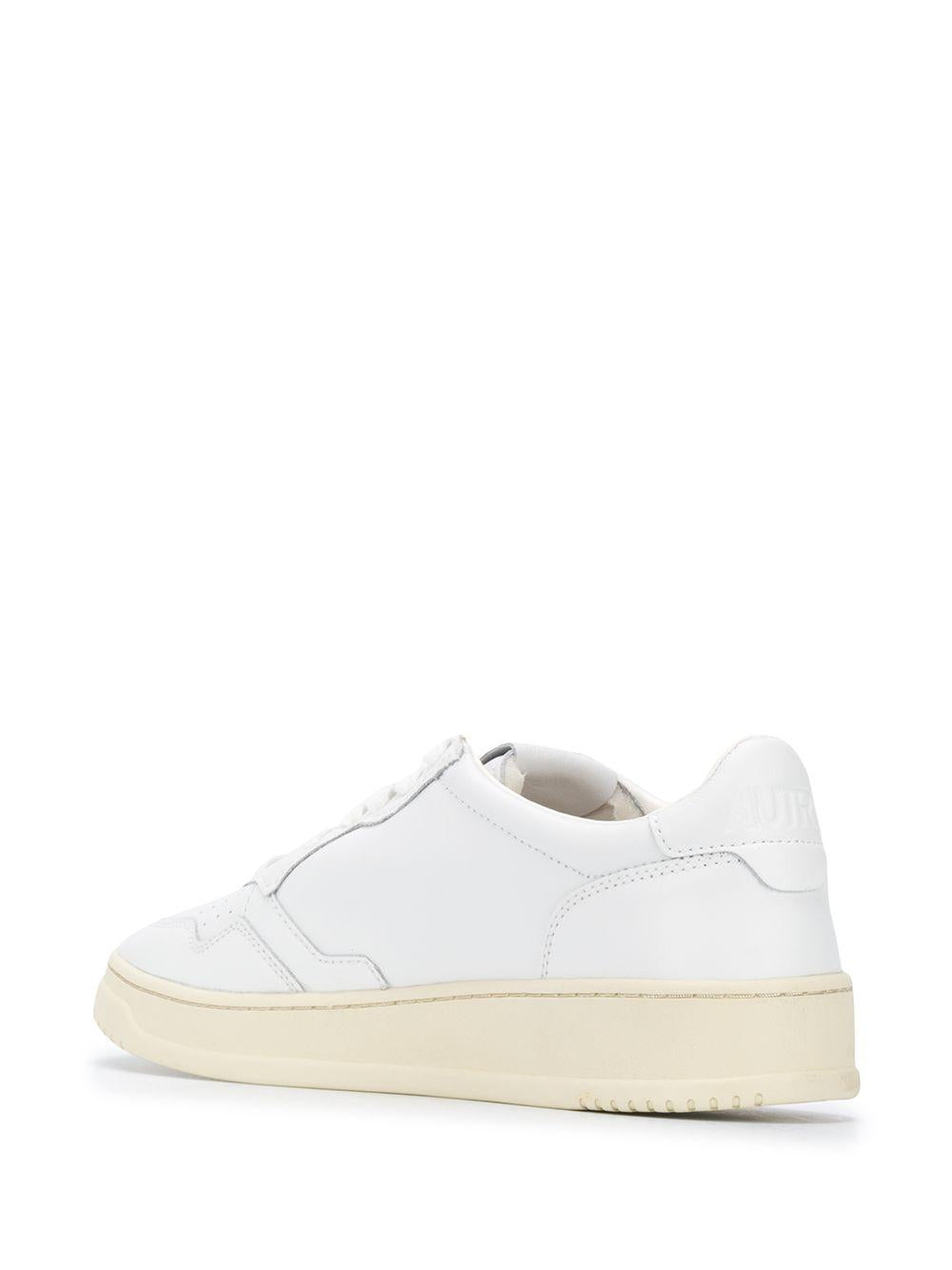 Sneakers Medalist Low in pelle AULMLL15 WHITE AUTRY