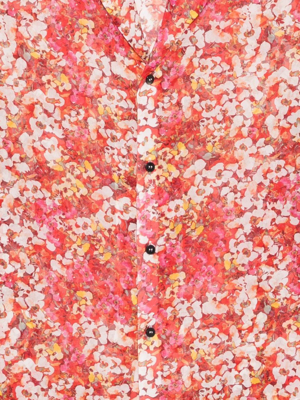 Camicia N°38 in Chiffon Fiori SS26N38M CHIFFON FIORI SAPIO
