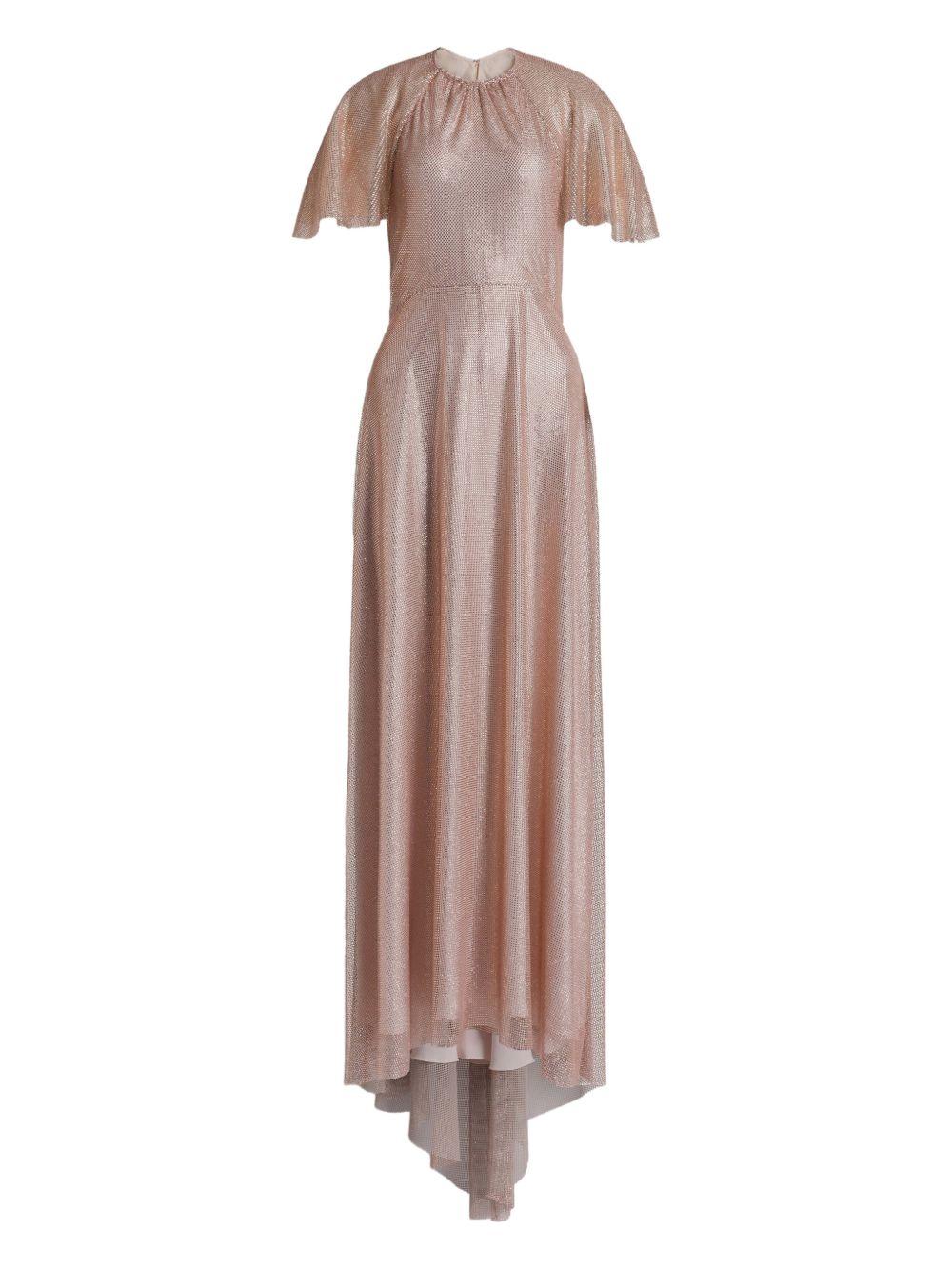 Abito da sera in micro strass V04051647 1170 ALBERTA FERRETTI
