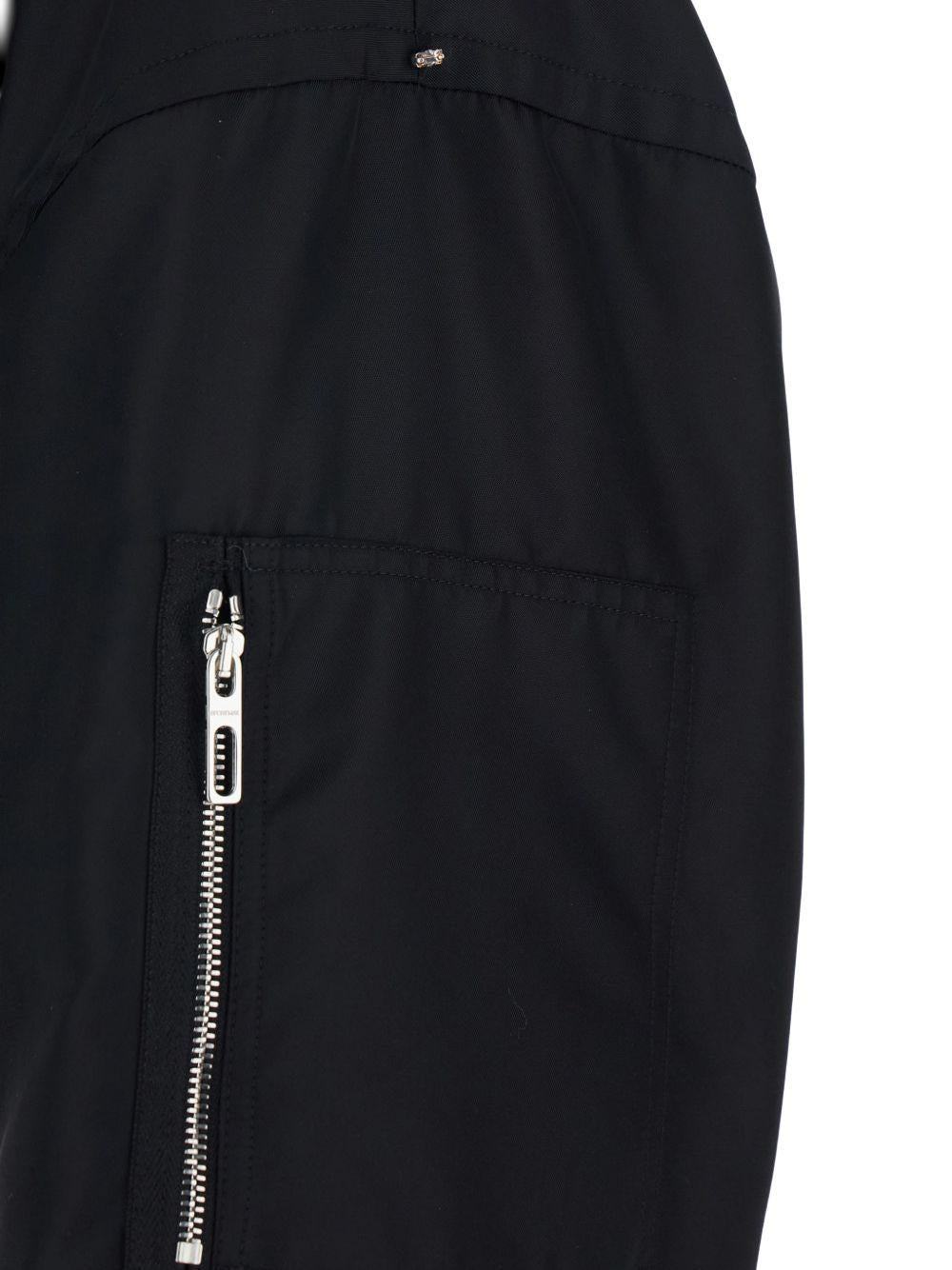 Giacca impermeabile twill di Nylon SPXVEZZOSO 003 NERO SPORTMAX