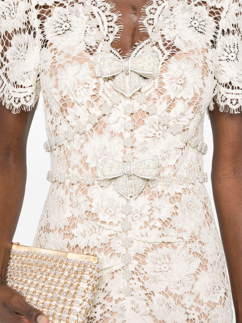 SS25146MW CREAM SELF-PORTRAIT