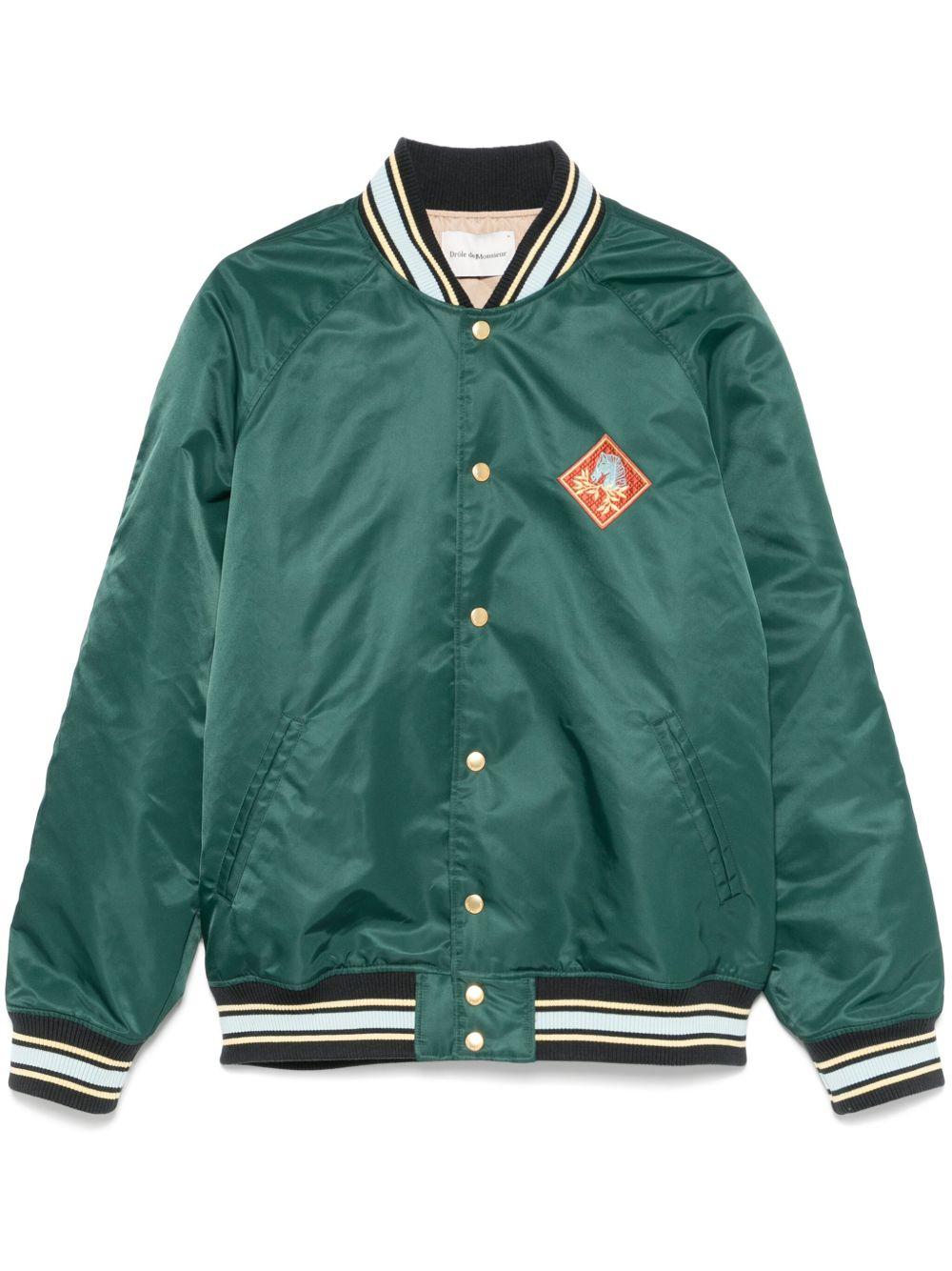 Le Bomber Polo GJT219PA014 DARK GREEN DROLE DE MONSIEUR