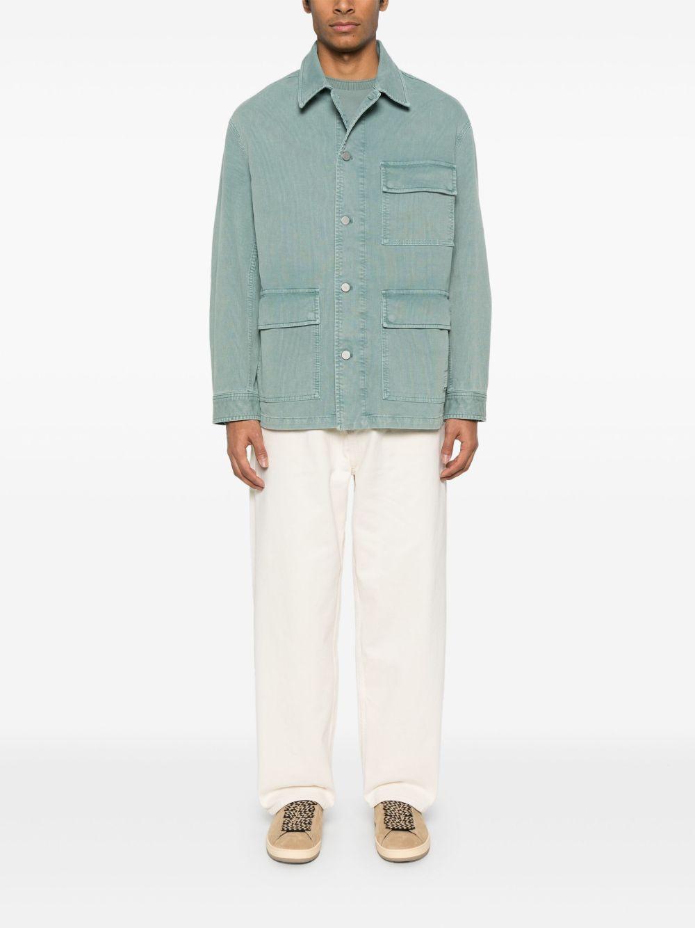 Giacca con logo inciso EM001708AF13908 U9170 EMPORIO ARMANI SUSTAINABLE