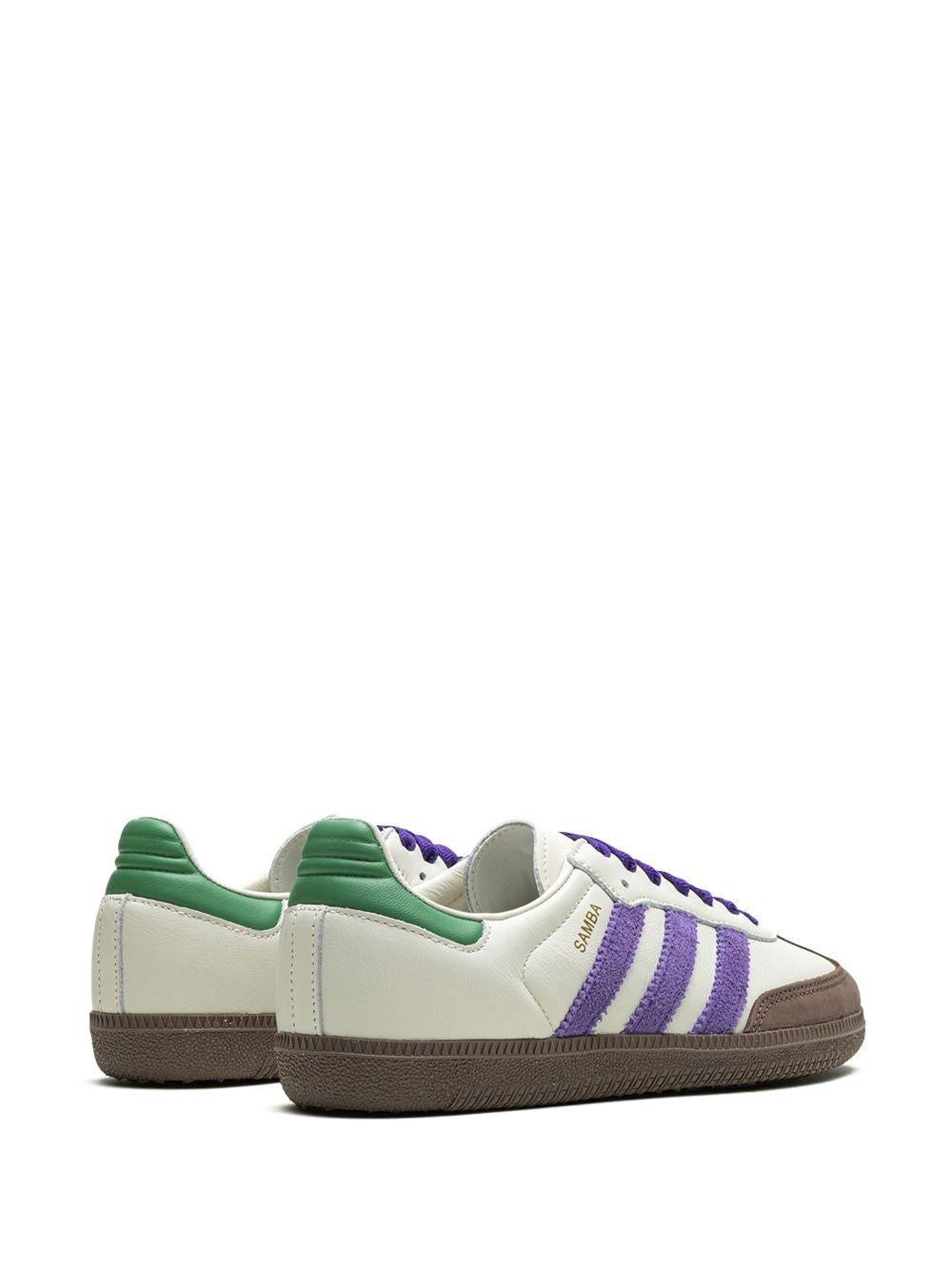 ID8349 WHITE PURPLE GREEN ADIDAS ORIGINALS