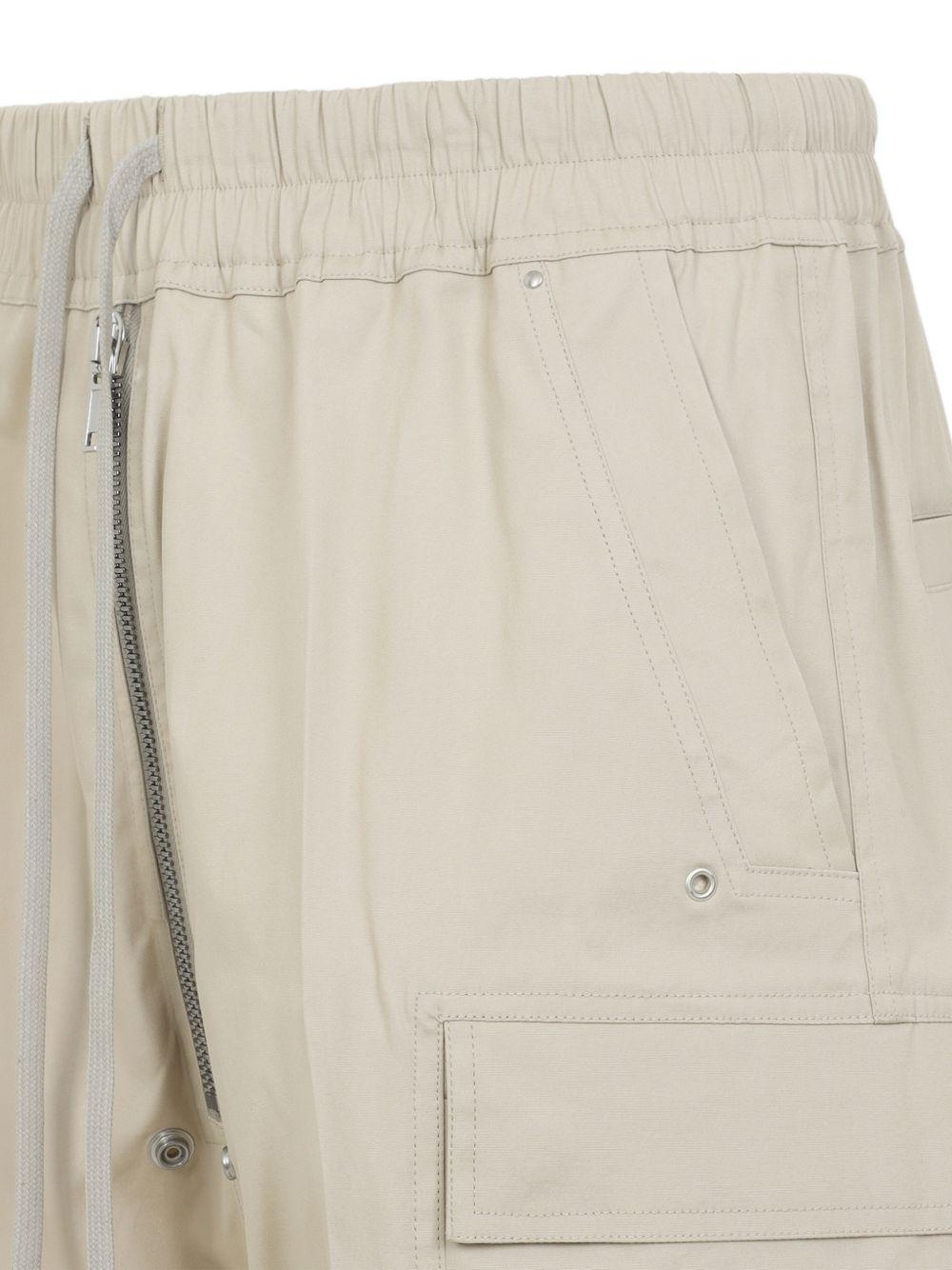 Cargobela Shorts RU01F2360TE 08 PEARL RICK OWENS