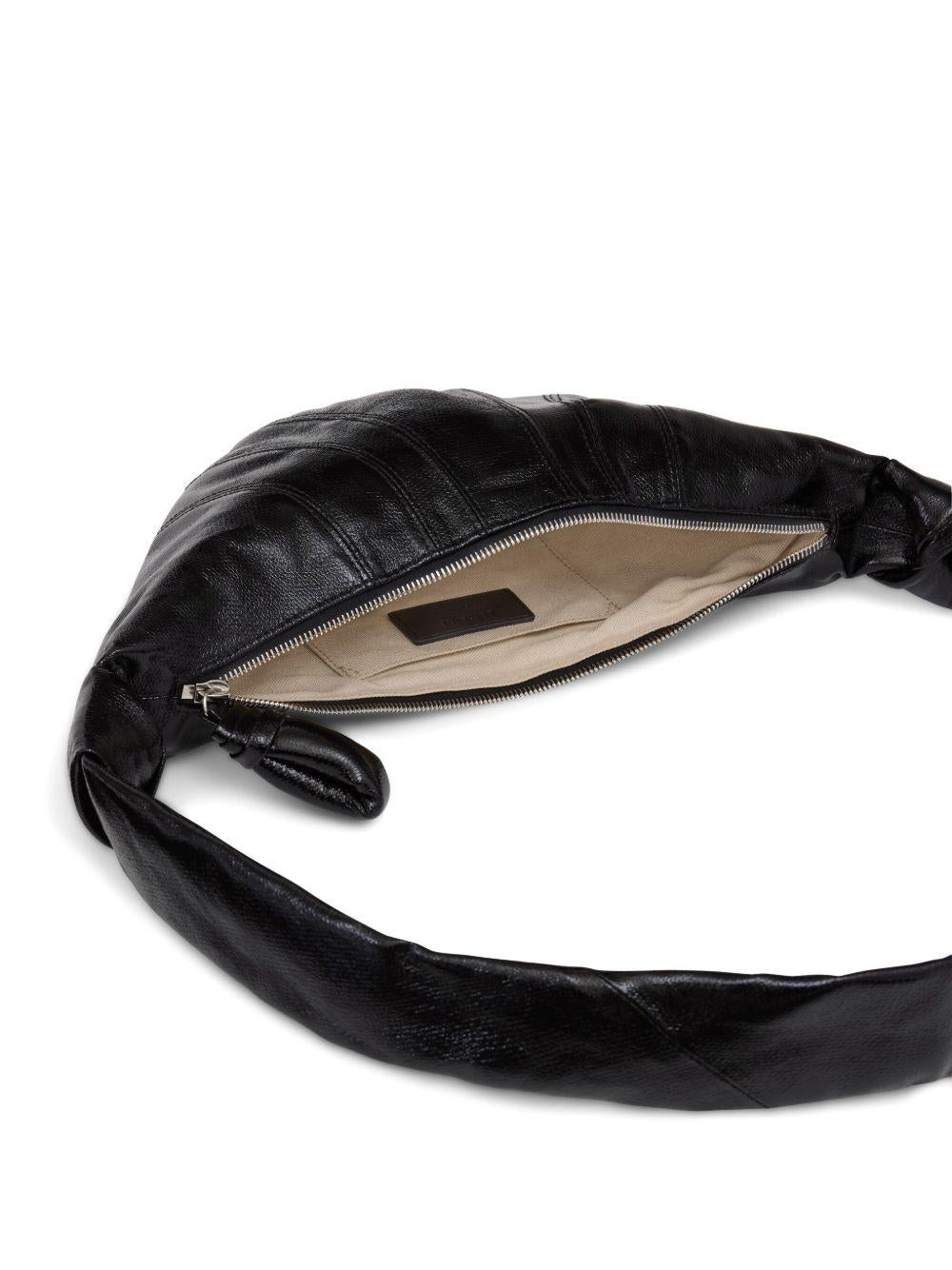 Black Small Croissant Bag BG0003LF1329 BK999 BLACK LEMAIRE