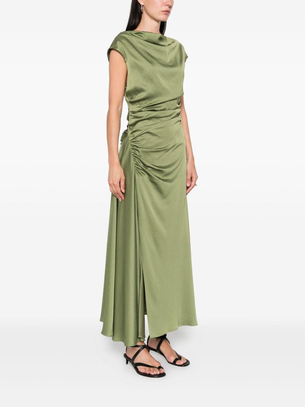 Burke Draped Dress 4251181 OLIVE SIMKHAI