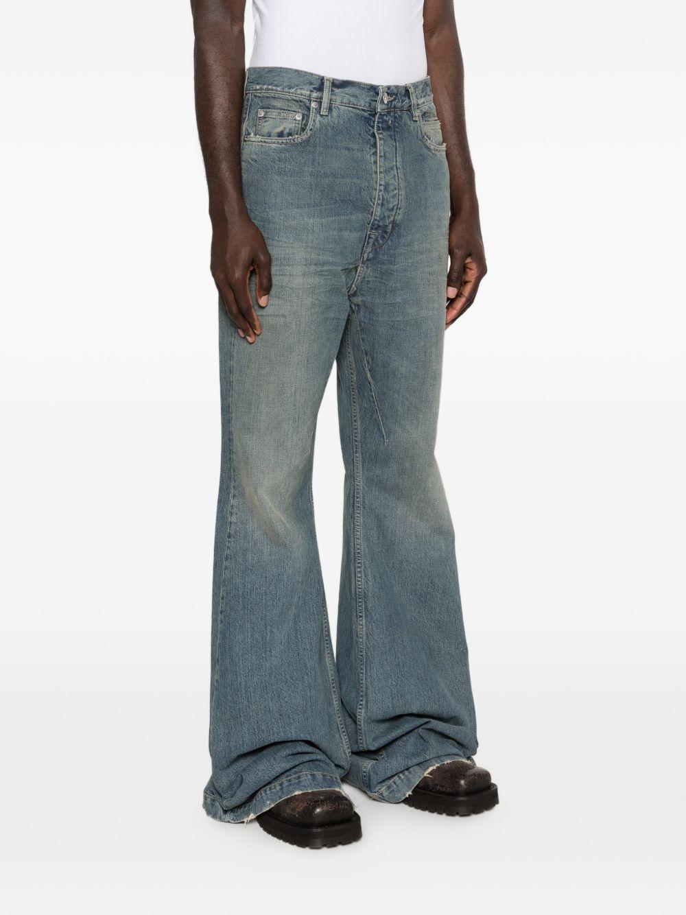 Bolan Bootcut DU01F4365DWB 06 INDIGO RICK OWENS DRKSHDW