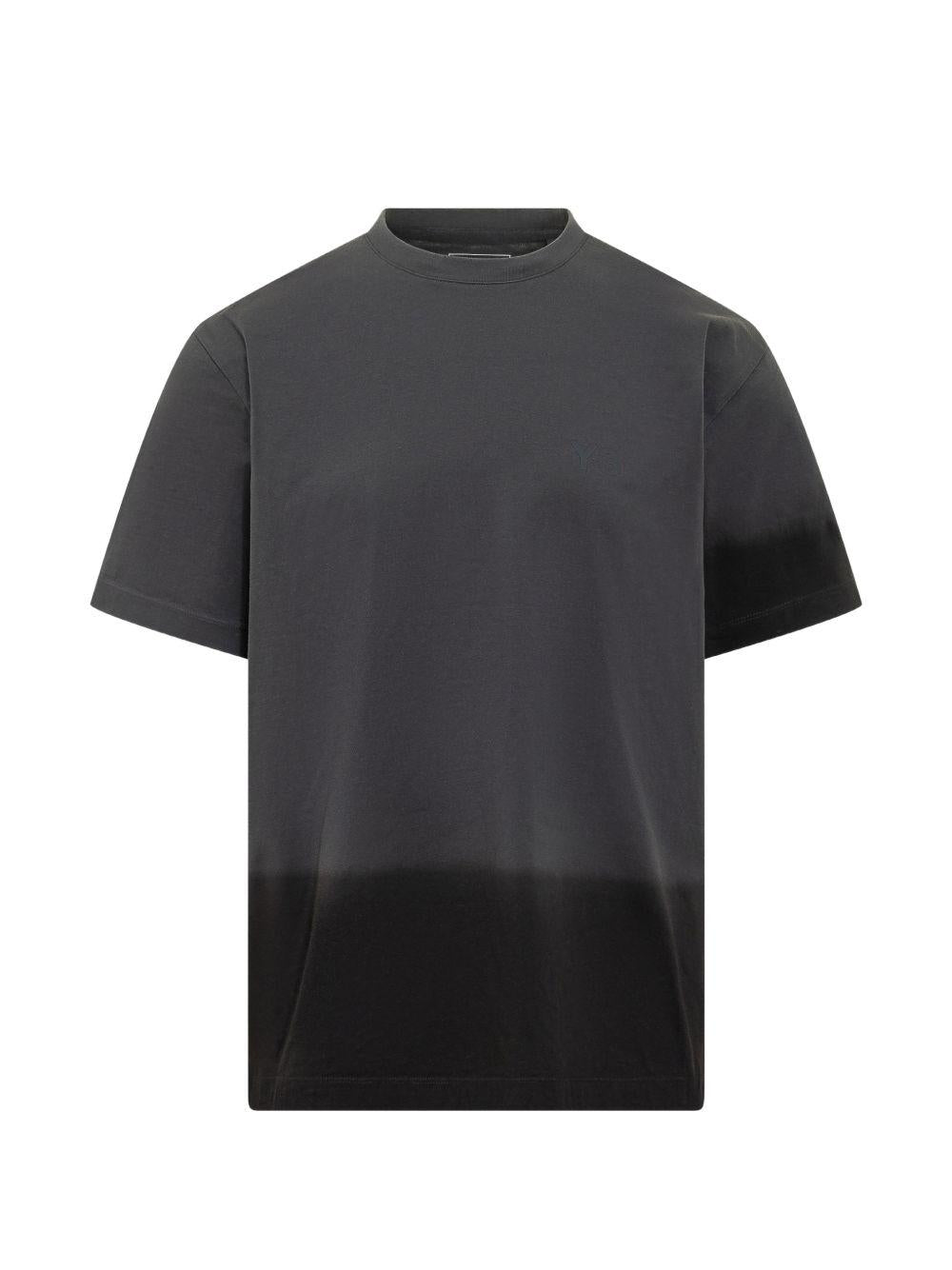 Dipped Regular Short Sleeve Tee KQ9787 GREY Y-3