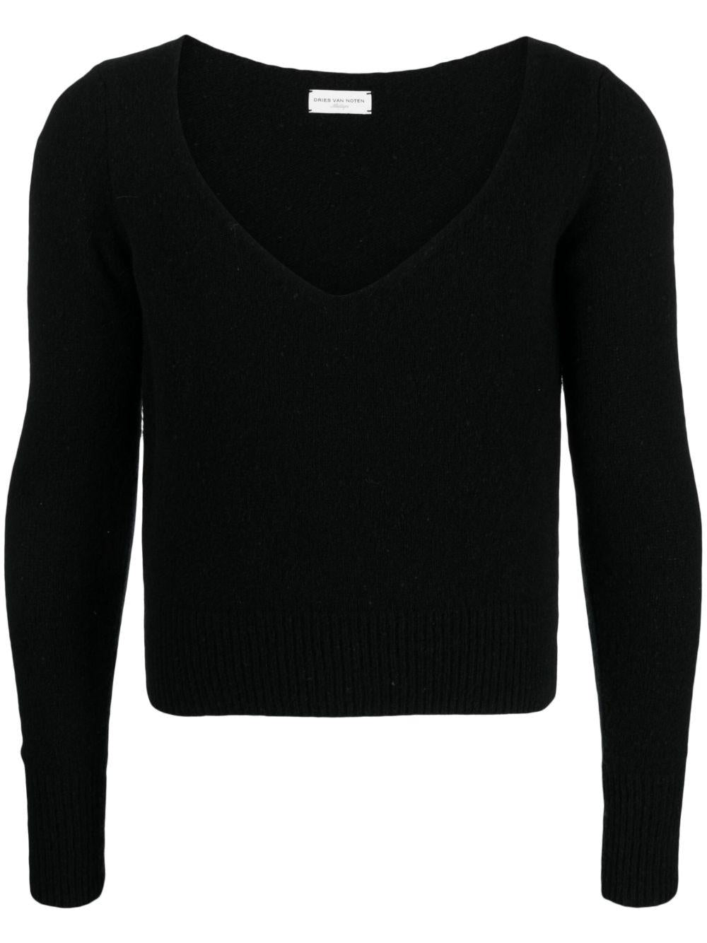 03360MERON7702 900 BLACK DRIES VAN NOTEN