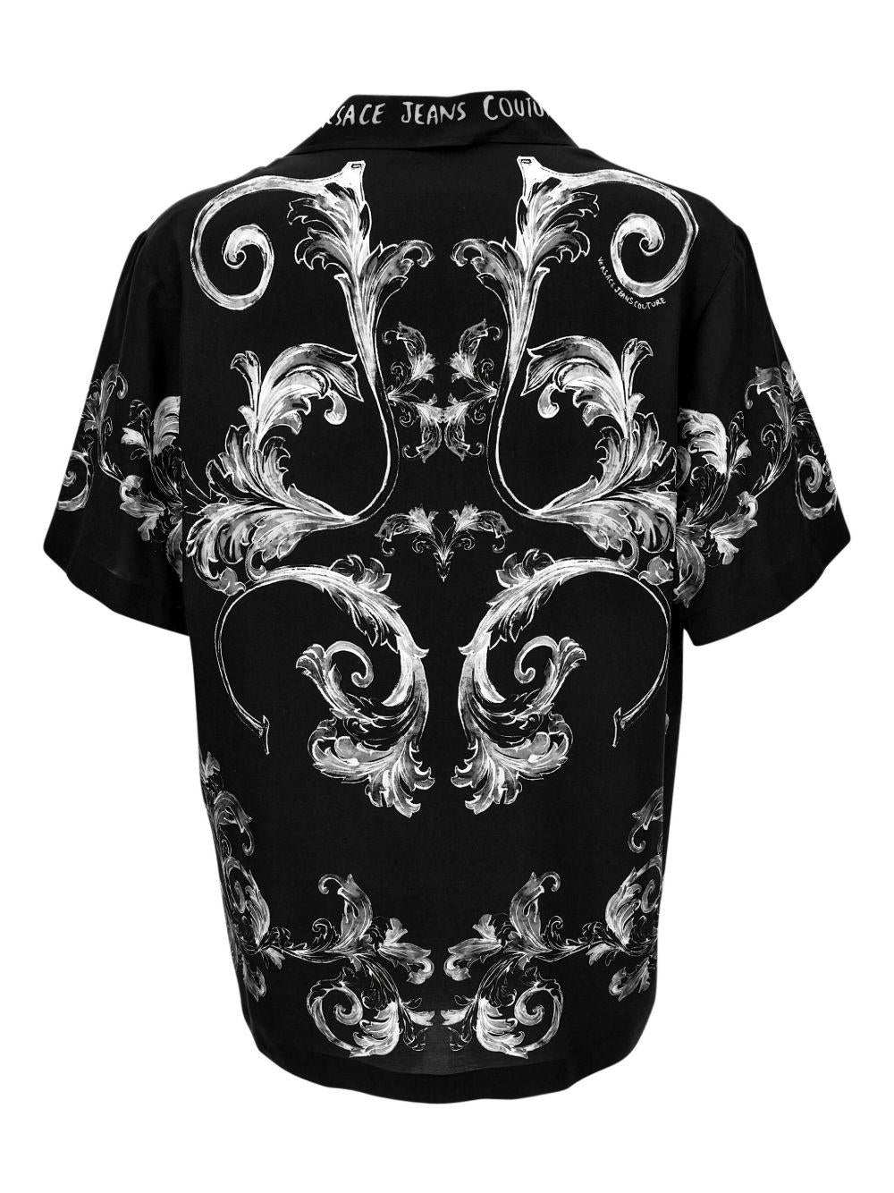 78GAL2BBNS624 899 BLACK VERSACE JEANS COUTURE