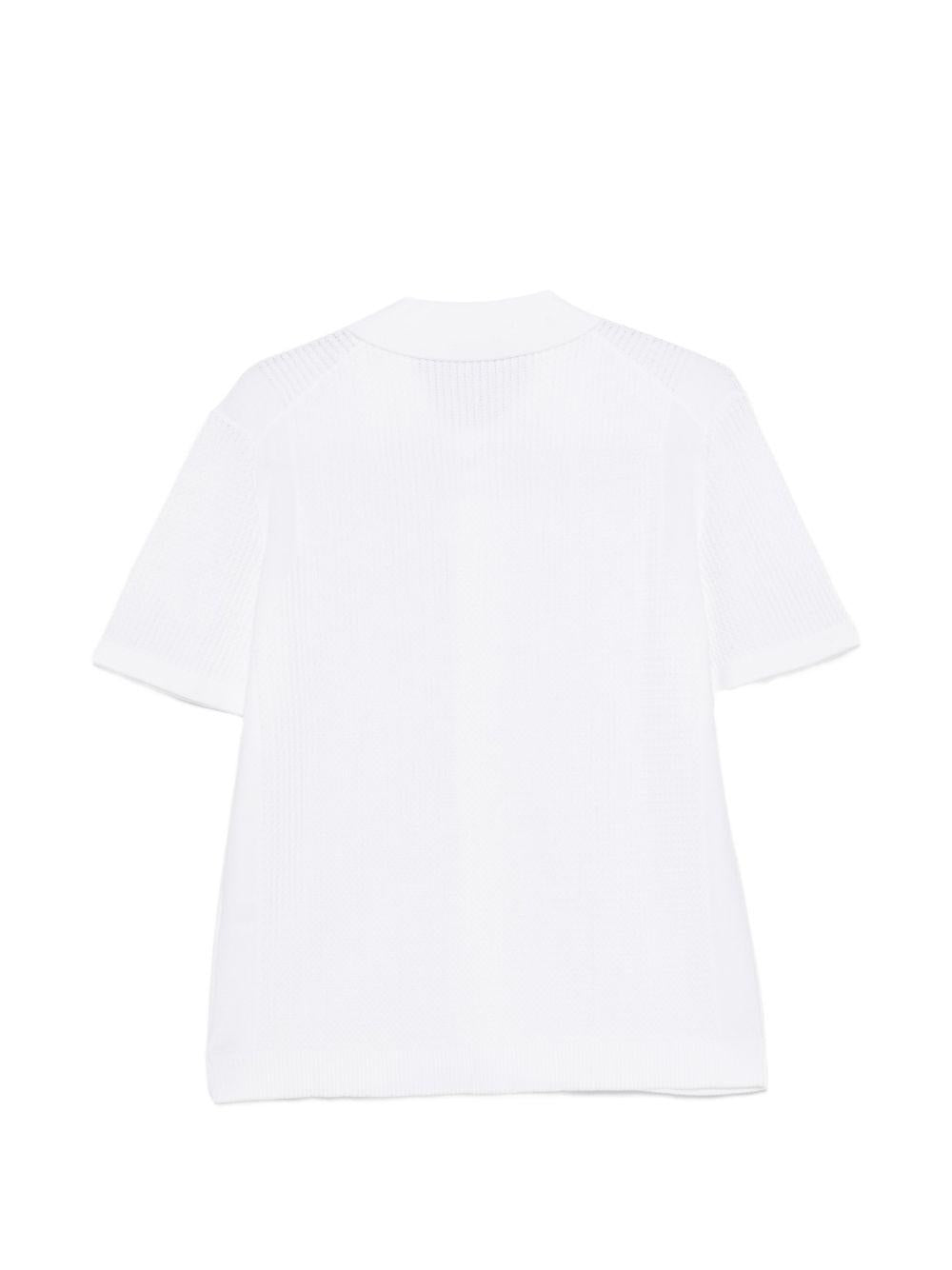 Overshirt in micro rete DF3050 130 PANNA DANIELE FIESOLI