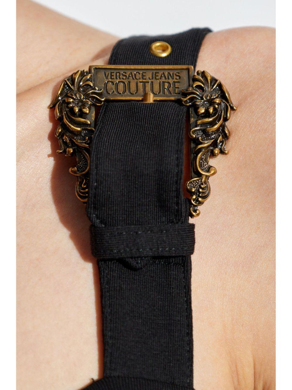 77HAI318J0089 899 BLACK VERSACE JEANS COUTURE