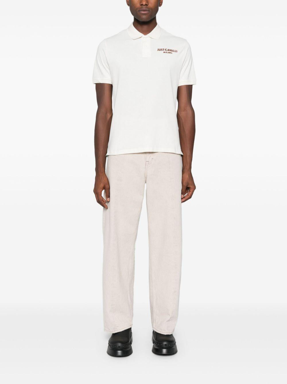 77OAGA01CJ706 004 OFF WHITE JUST CAVALLI