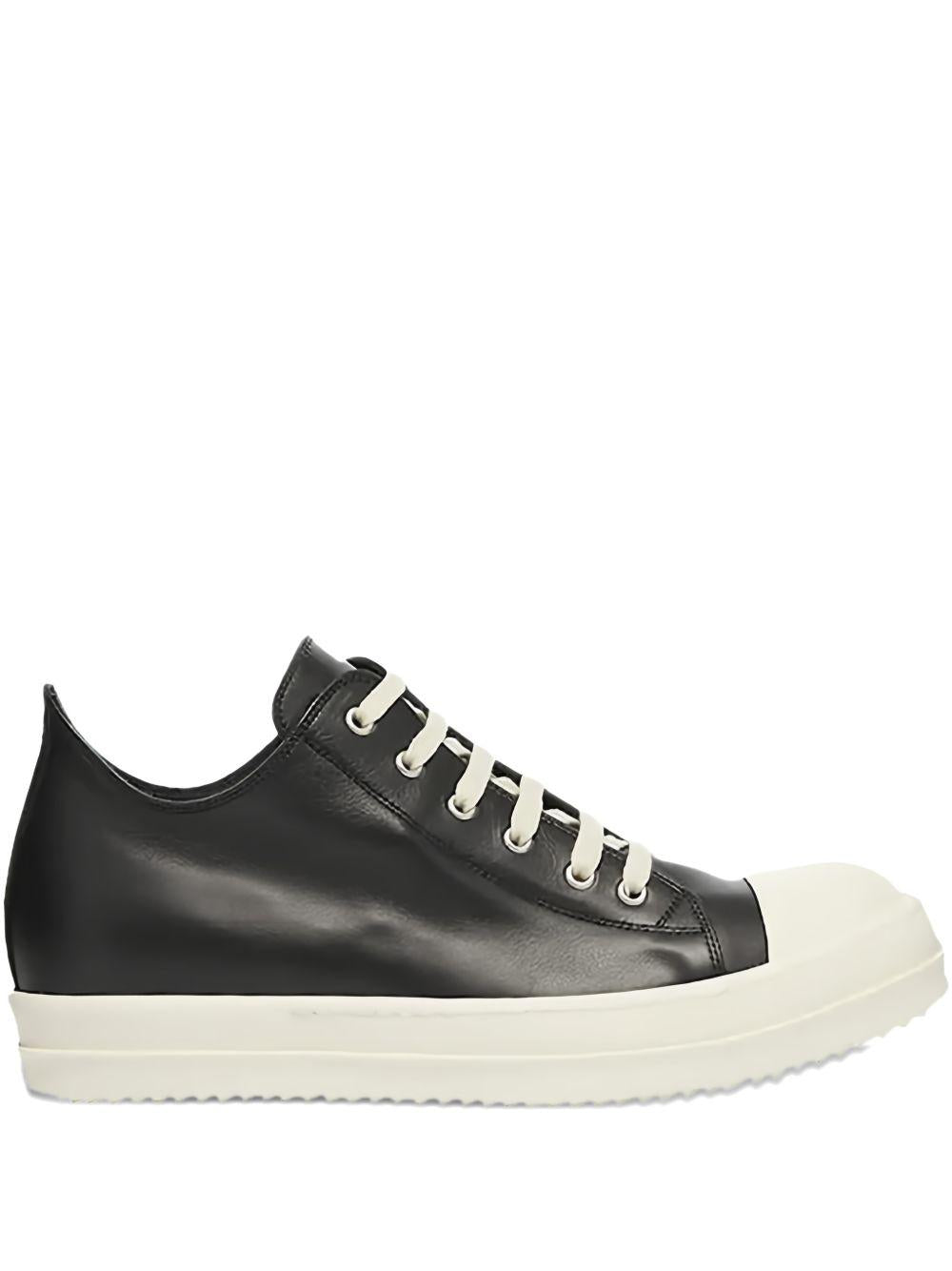 Low Sneaks RU01F2891LCO 911 BLACK RICK OWENS
