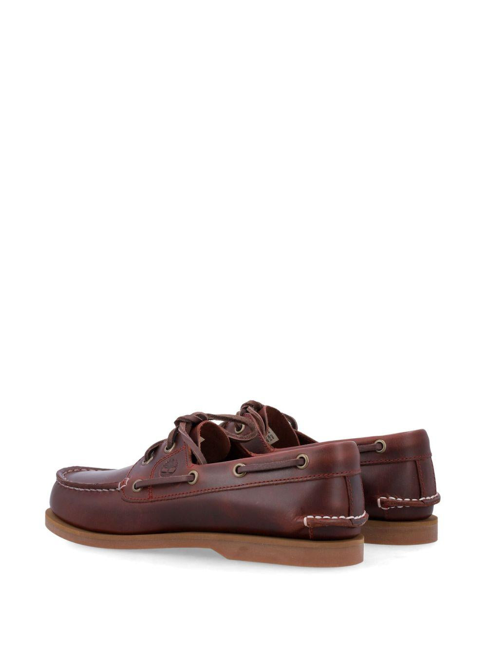 Scarpa da Barca Authentic 3-Eye Lug Handsewn TB0A2Q9XEIW1 EIW1 BURGUNDY TIMBERLAND