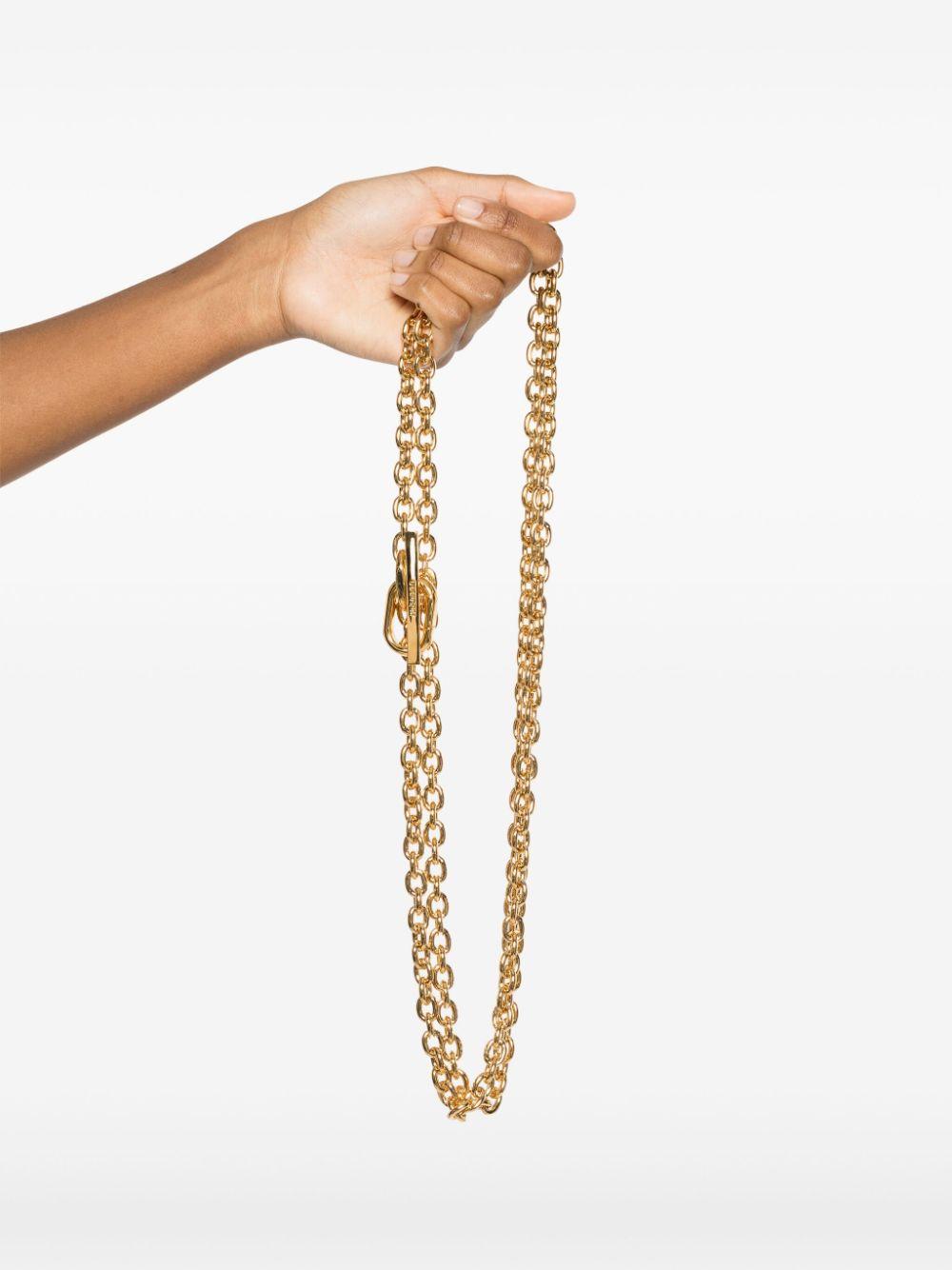 XS Link necklace 25PBB0414MET077 P710 GOLD RABANNE