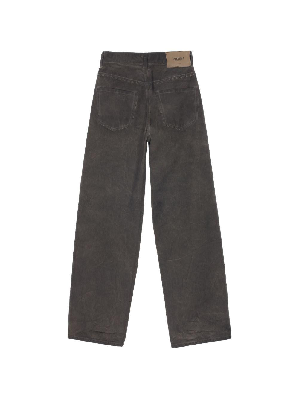 Phyllis Pants UP3036 UW860 GREY BROWN UMA WANG