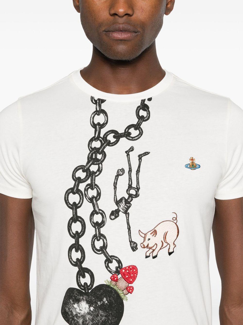 3G01002MJ001M A407 WHITE VIVIENNE WESTWOOD