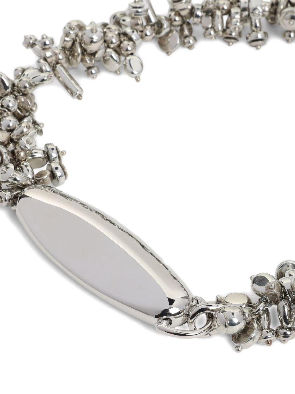 Collana ricamata 251018229081 952 SILVER DRIES VAN NOTEN