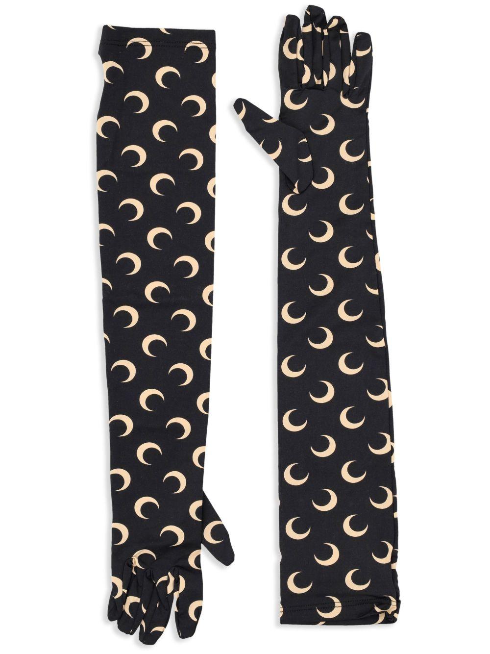 Guanti Crescent Moon WSA024ACJER0001 IT99 INVERSE TAN MARINE SERRE