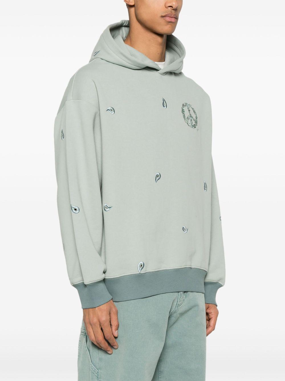 Felpa con cappuccio e dettaglio cut-out EM001338AF12897 U8039 EMPORIO ARMANI SUSTAINABLE