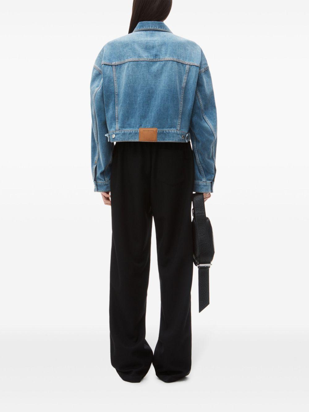 4DC3242380 458A WASHED LIGHT BLUE ALEXANDER WANG