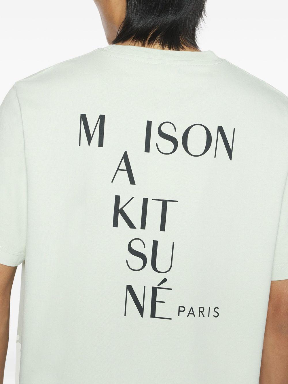 PM00112KJ7025 0311 SAGE GREEN MAISON KITSUNE