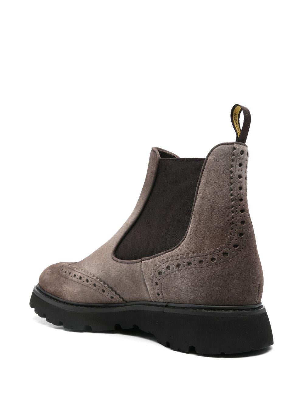 Stivaletto coda di rondine in suede espresso DU3110GOTNUF024NM39 ESPRESSO DOUCAL`S