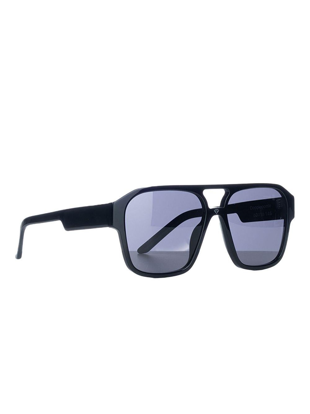 Occhiali da sole Doppioponte Devoto DOPPIOPONTE BLACK ORANGE FACE HIDE