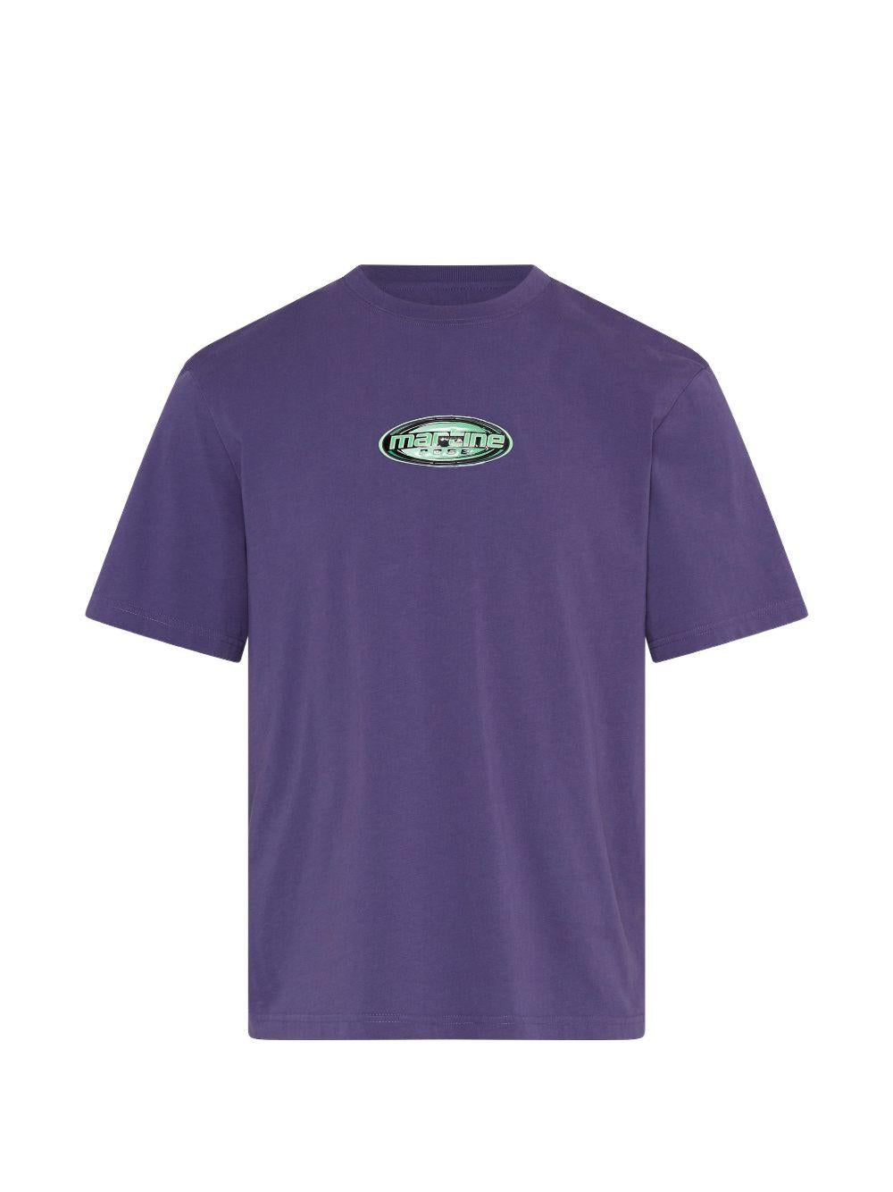 T-Shirt classica Martine Rose 603JS02606F PURPLE INDIGO MARTINE ROSE