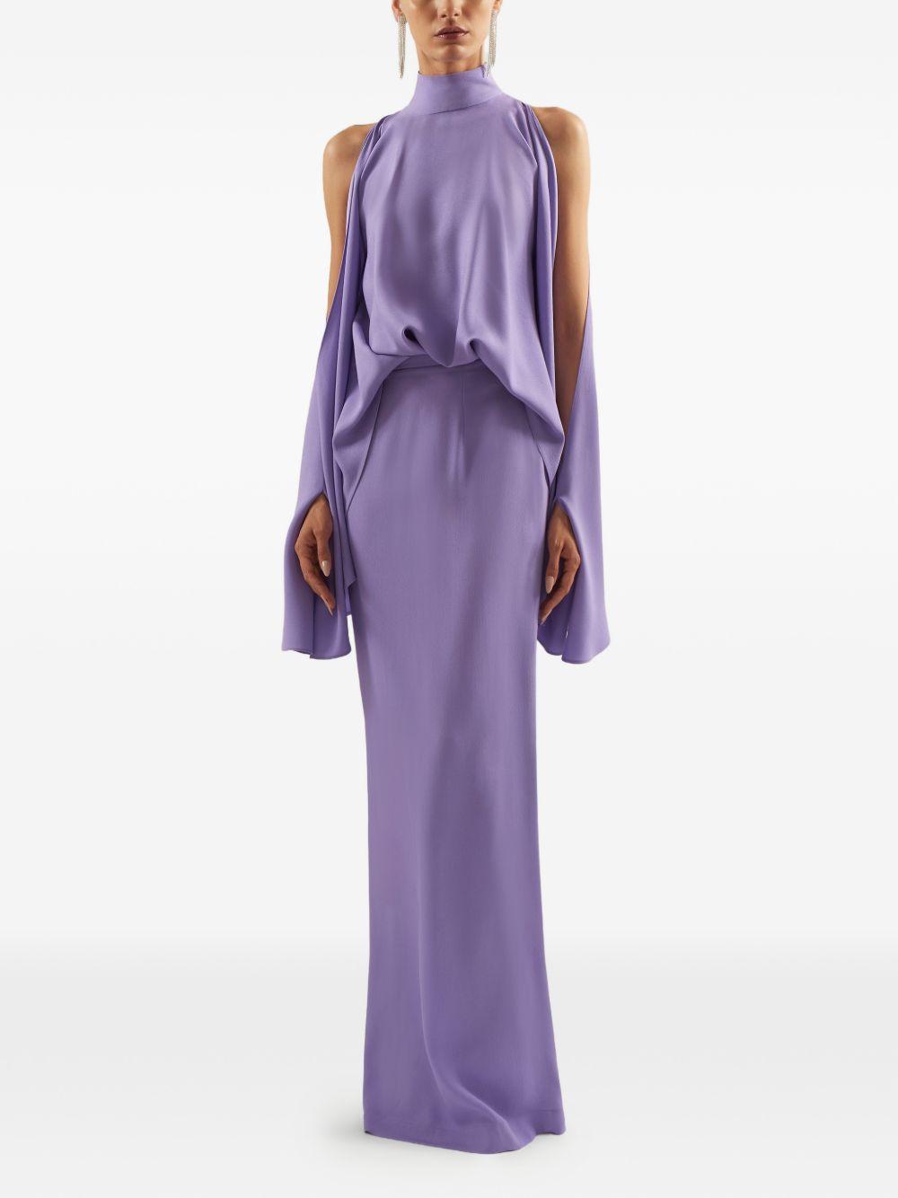 Bacall Dress TMSS2601 344 LAVANDER TALLER MARMO
