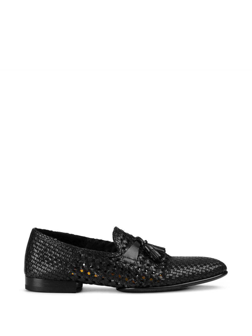 Mocassino traforato in pelle nero DU3522TAORUZ276NN00 NERO DOUCAL`S