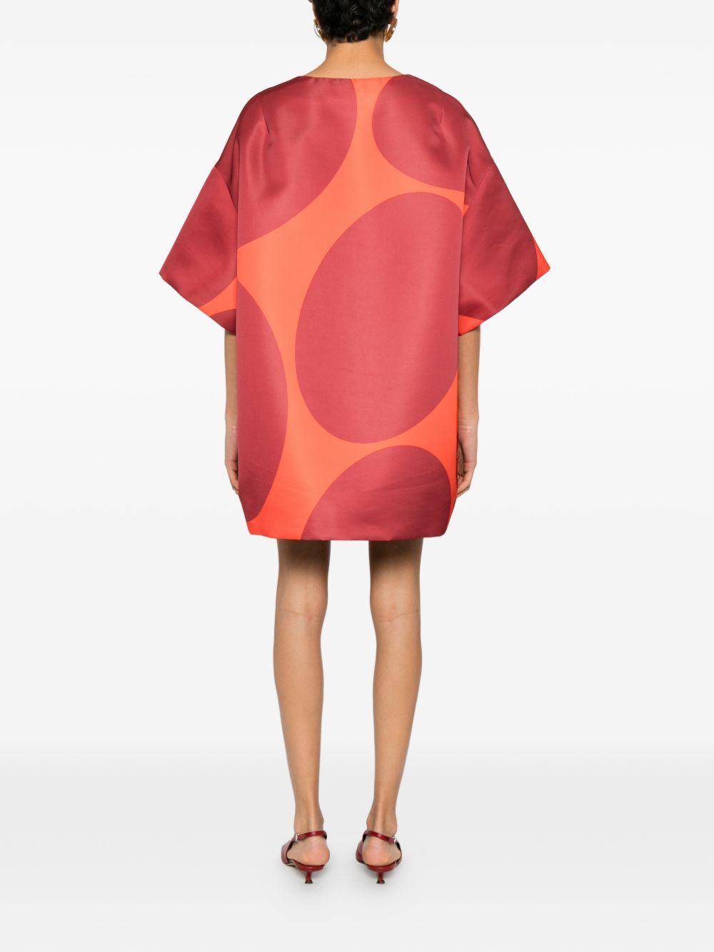 Oversized Mini Dress DEKKORA3099 353 ORANGE DRIES VAN NOTEN