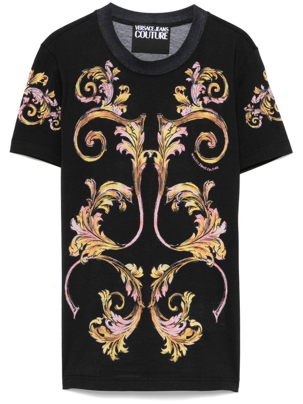 78HAH6P8JS472 G89 BLACK GOLD VERSACE JEANS COUTURE