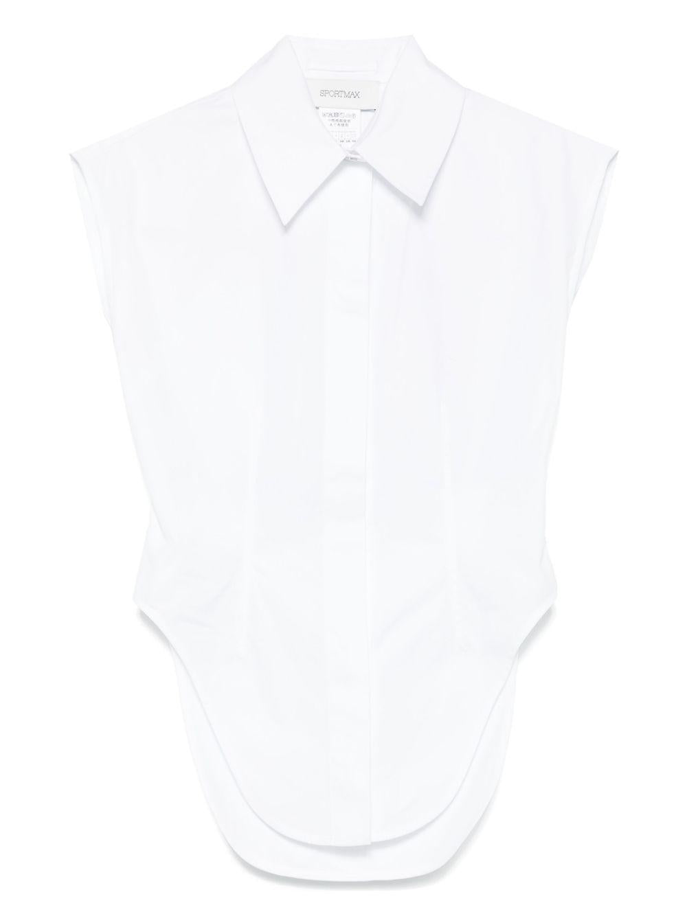 SABATOMM10539 001 BIANCO OTTTICO SPORTMAX