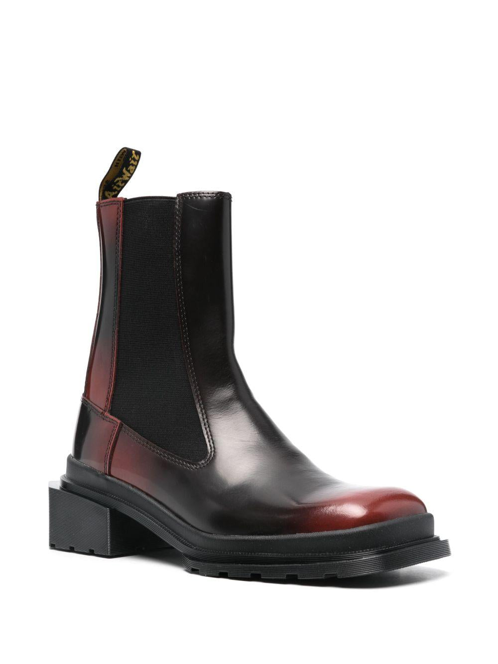 Stivaletti Chelsea Maybole 32071770 BLACK CHERRY DR. MARTENS
