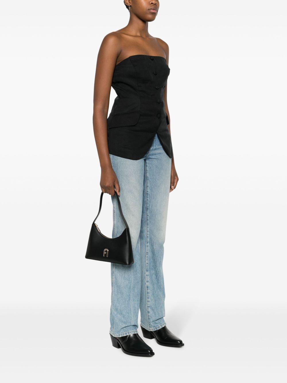 Diamante borsa a spalla mini WB00863 - AX0733 O6000 NERO FURLA